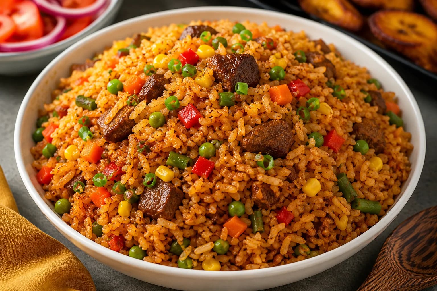 Ghanaian Style Fried Rice